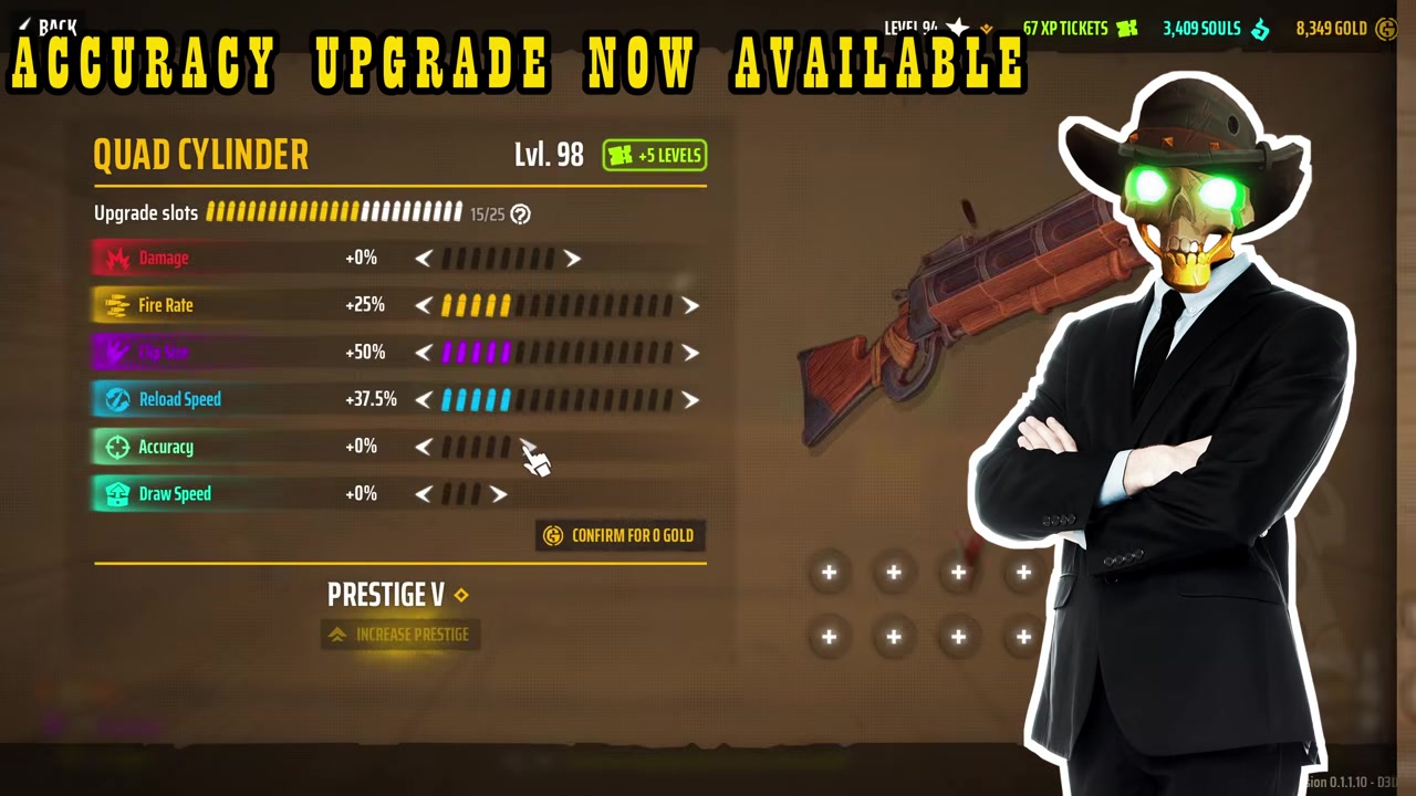 Far Far West Update 3 Patch Notes — Quad Cylinder Becomes a Laser Beam, Massive Joker Reworks